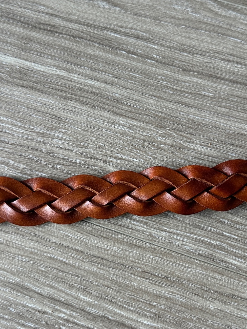 Christian Dior Braided Leather Belt in Brown - Picture 9 of 16